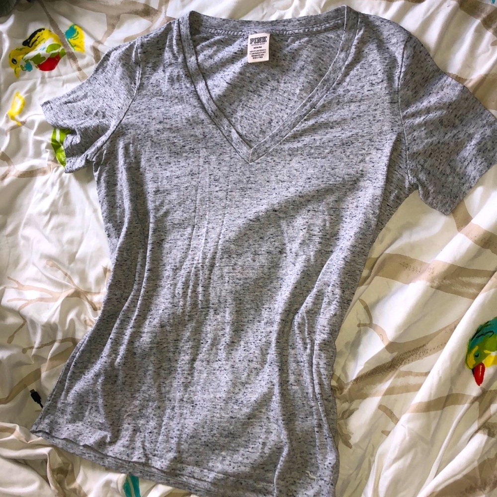 VS PINK | Grey V neck